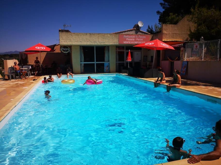 Porticcio : Magnifique T2 Piscine Vue Mer Grosseto-Prugna Kültér fotó